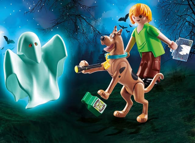 Set jucarii - Scooby and Shaggy with Ghost | Playmobil