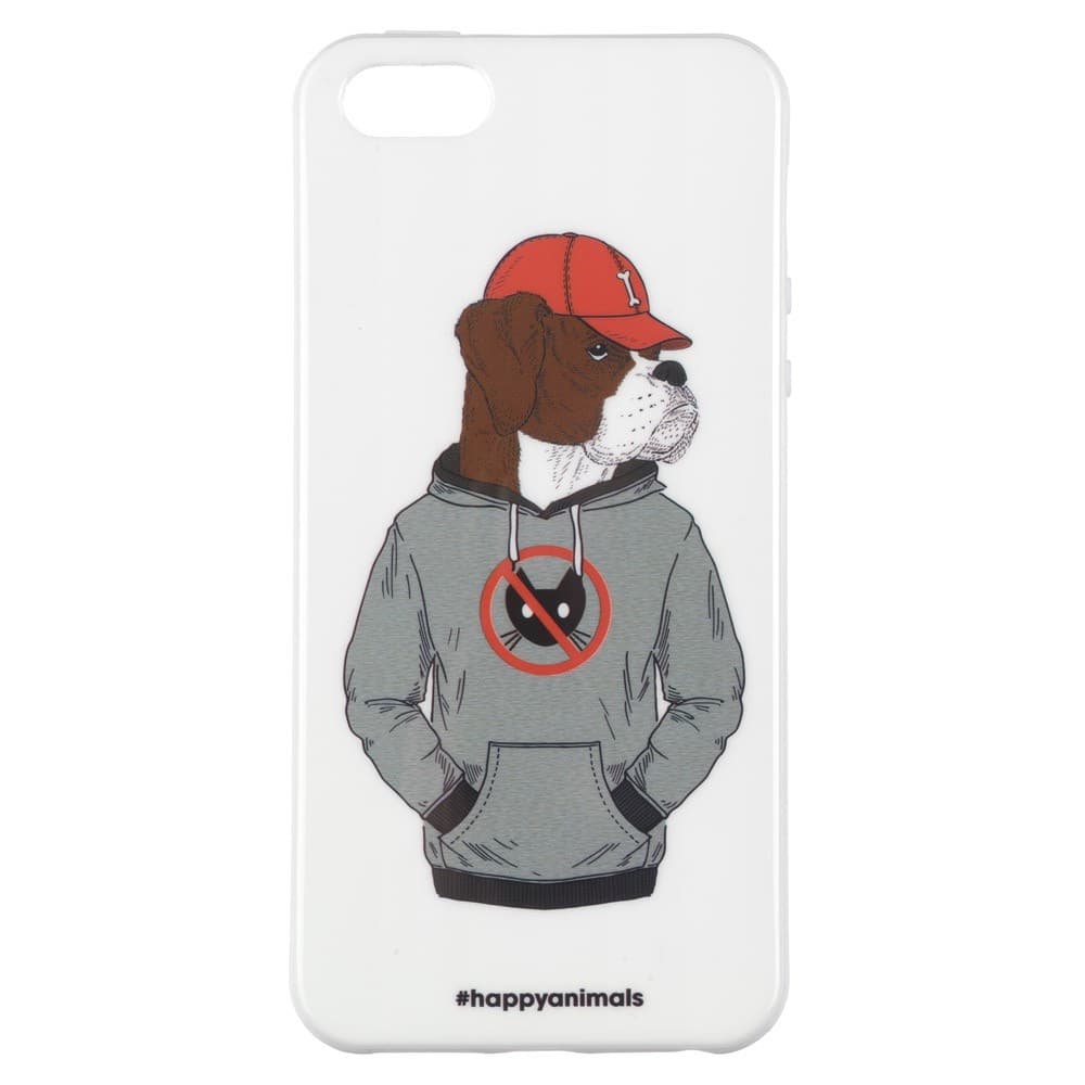 Husa Iphone 5S - Happy Chien Street | La Chaise Longue