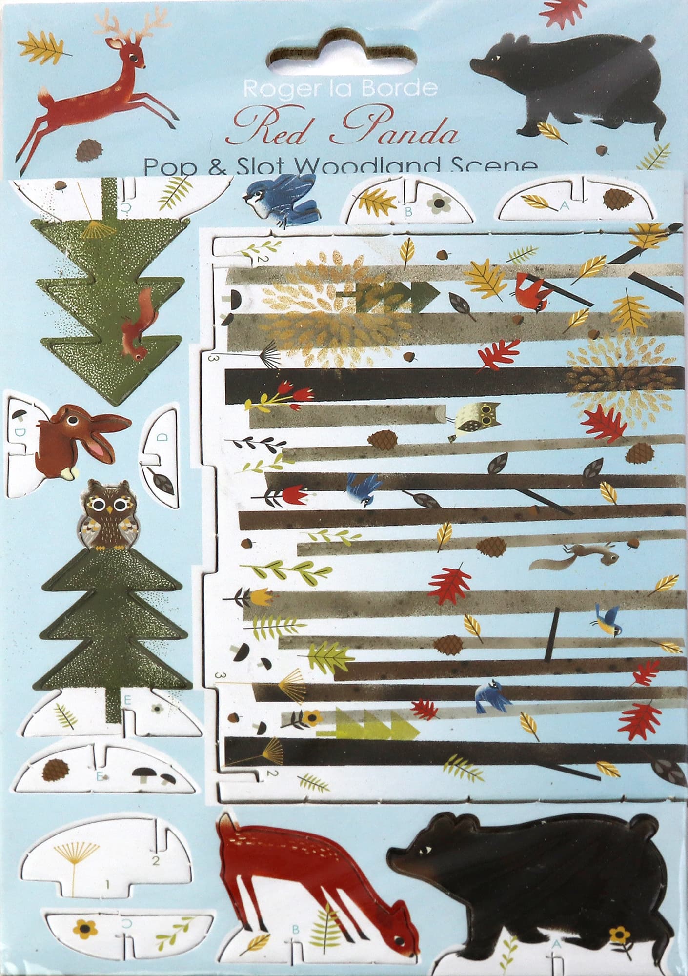 Decoratiune Craciun - Red Panda Pop & Slot | Roger la Borde