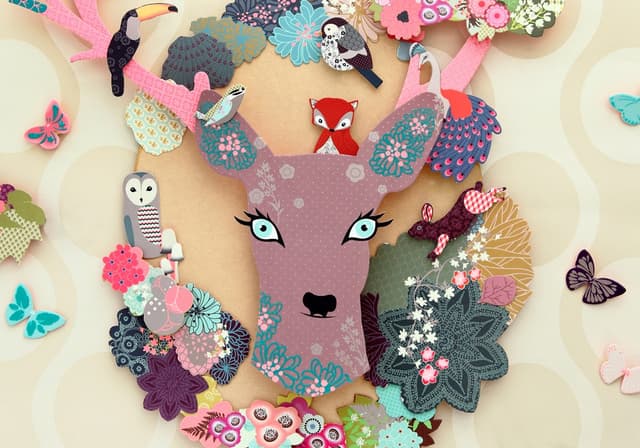Kit decorativ  - Animal Fantasy | Mon Petit Art