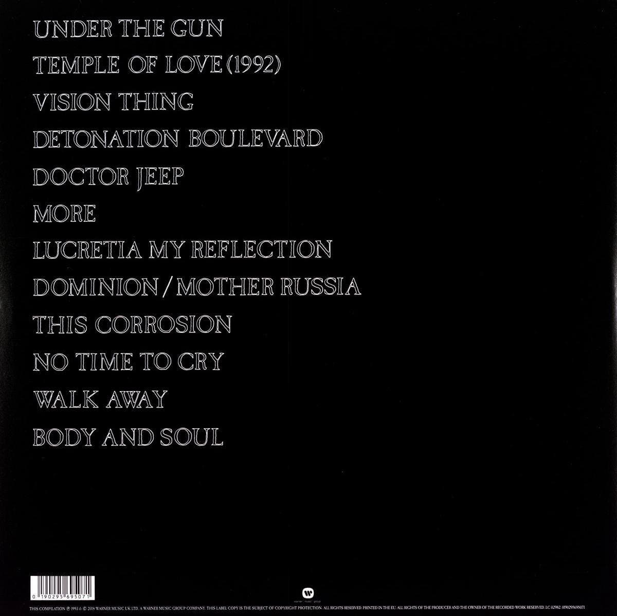 Greatest Hits Volume One - Vinyl | The Sisters Of Mercy