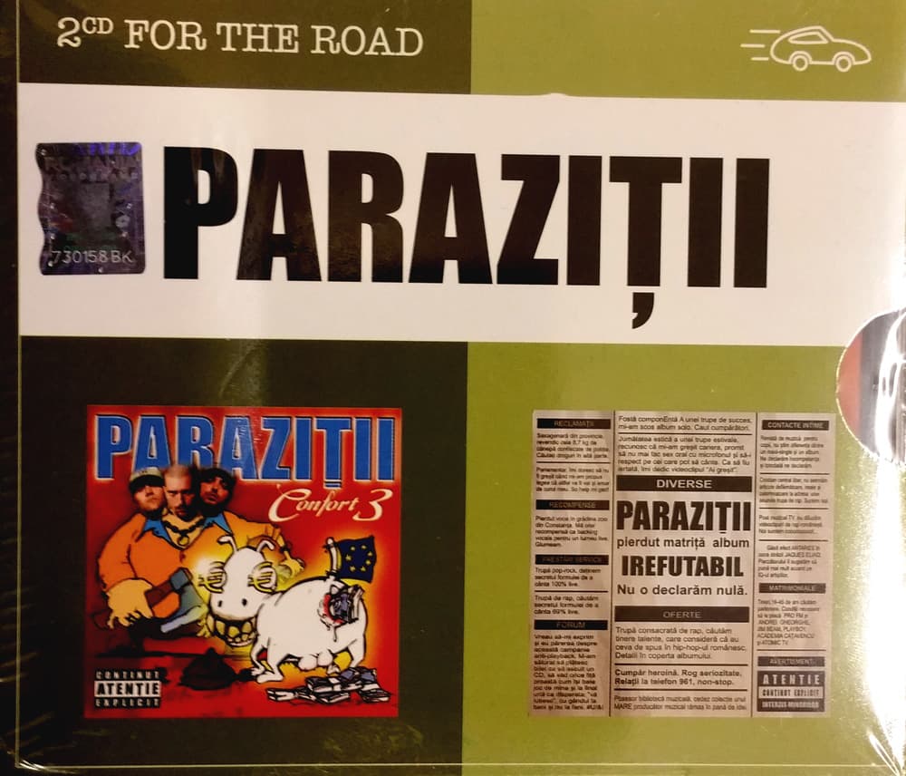 Confort 3 + Irefutabil - Box set | Parazitii