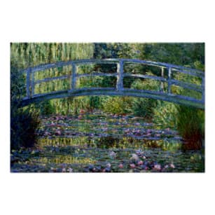 Magnet - Monet - Pont Japoinais | Cartexpo