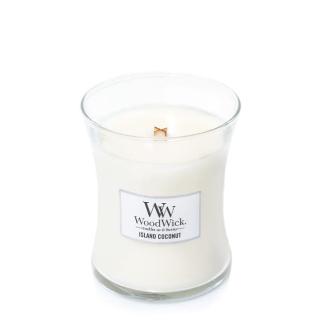 Lumanare parfumata - Medium - Island Coconut | WoodWick