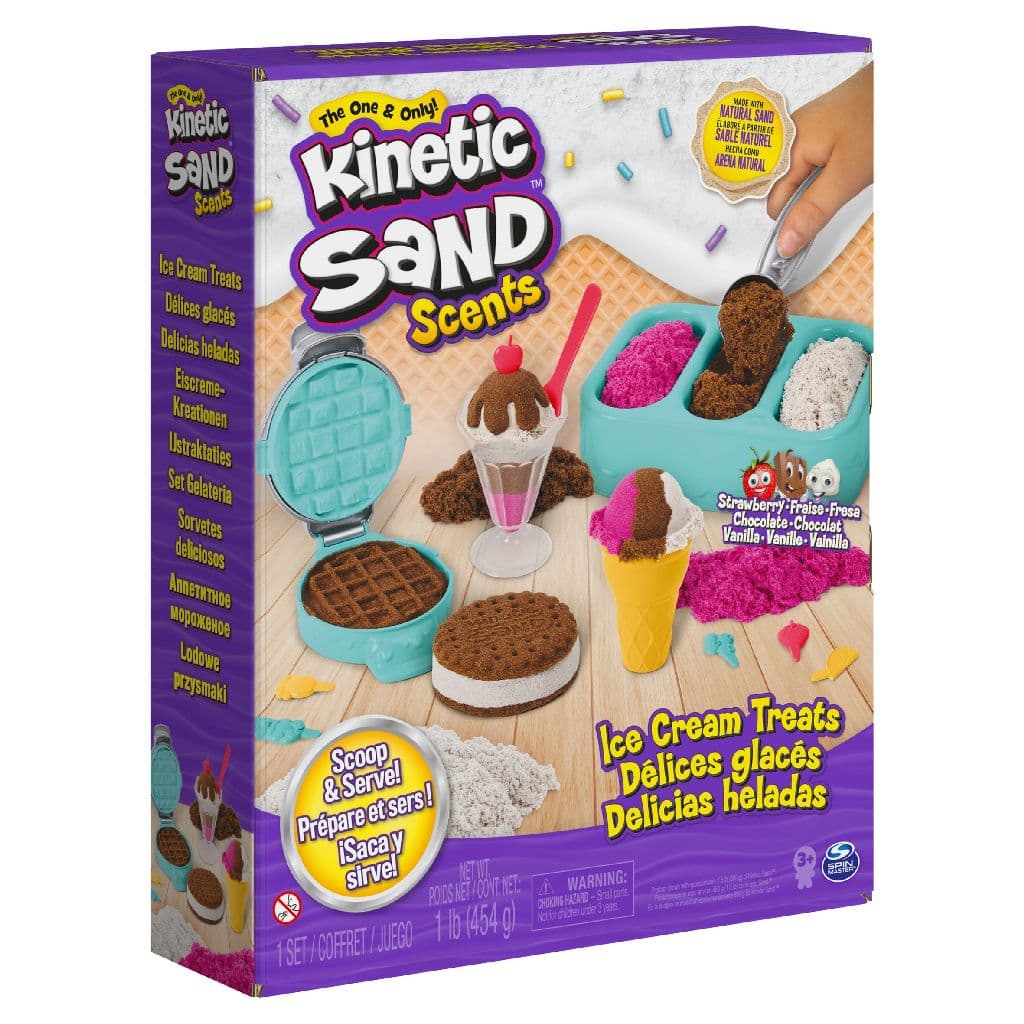 Nisip Kinetic - Inghetata si prajiturele parfumate, 454g | Spin Master