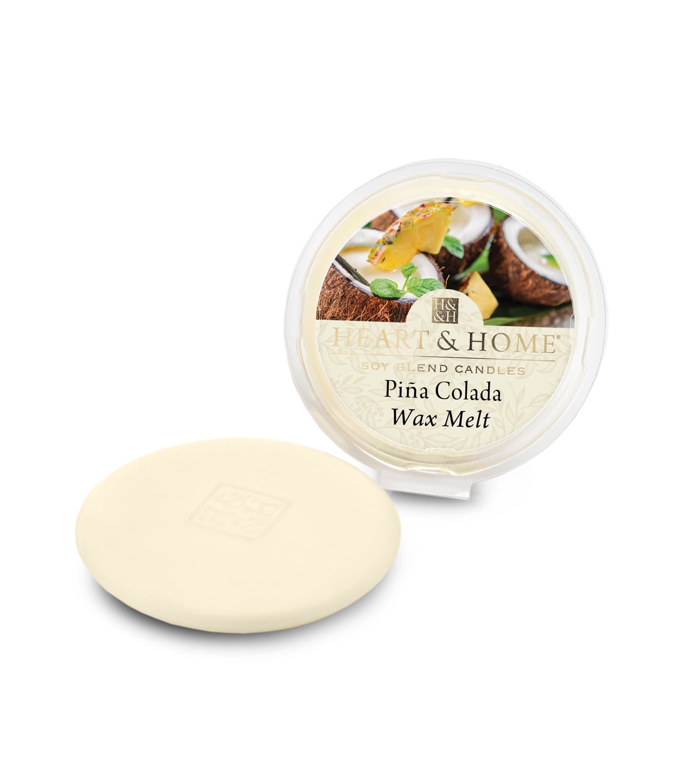 Lumanare mica - Pina Colada | Heart and Home