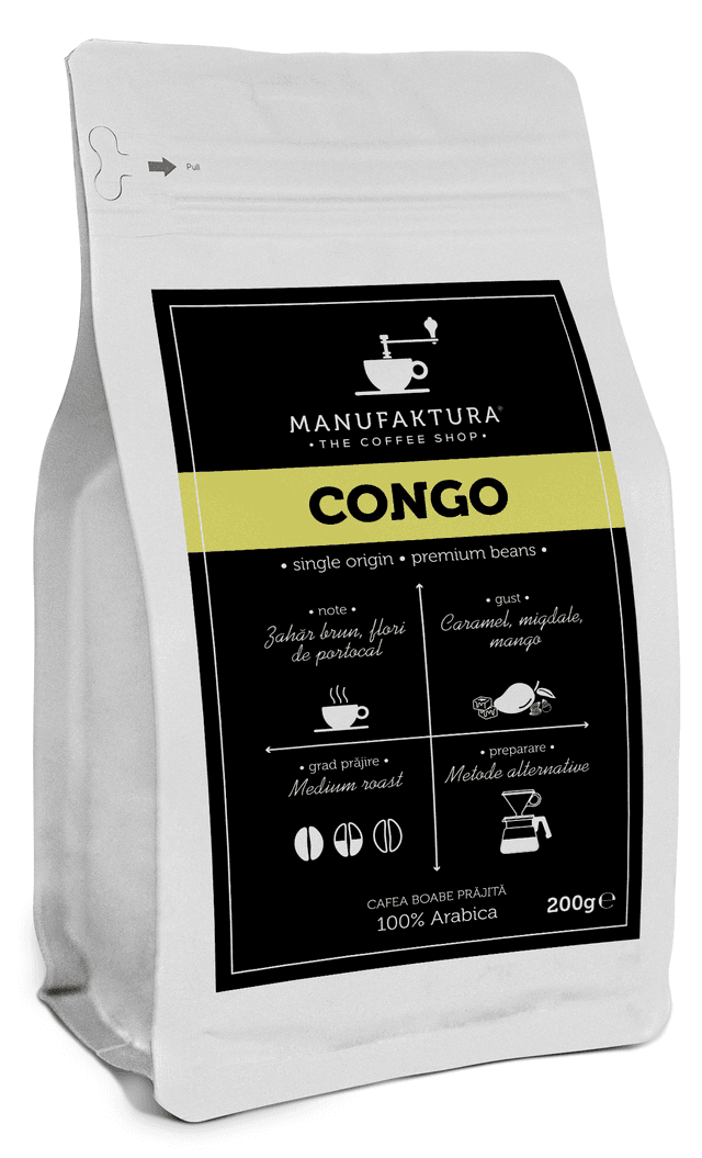 Cafea boabe - Congo | Manufaktura