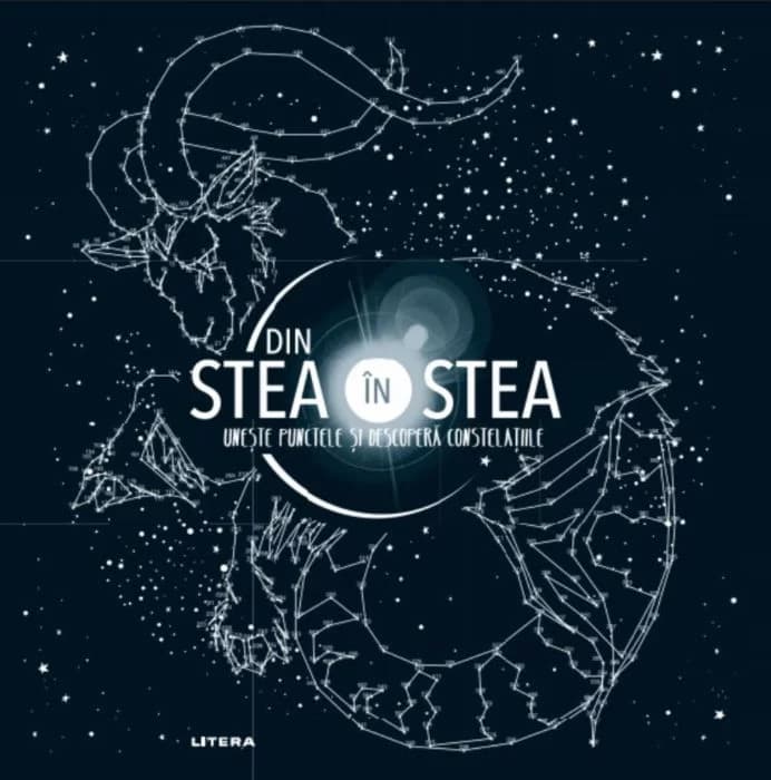 Din stea in stea. Uneste punctele si descopera constelatiile | Gareth Moore