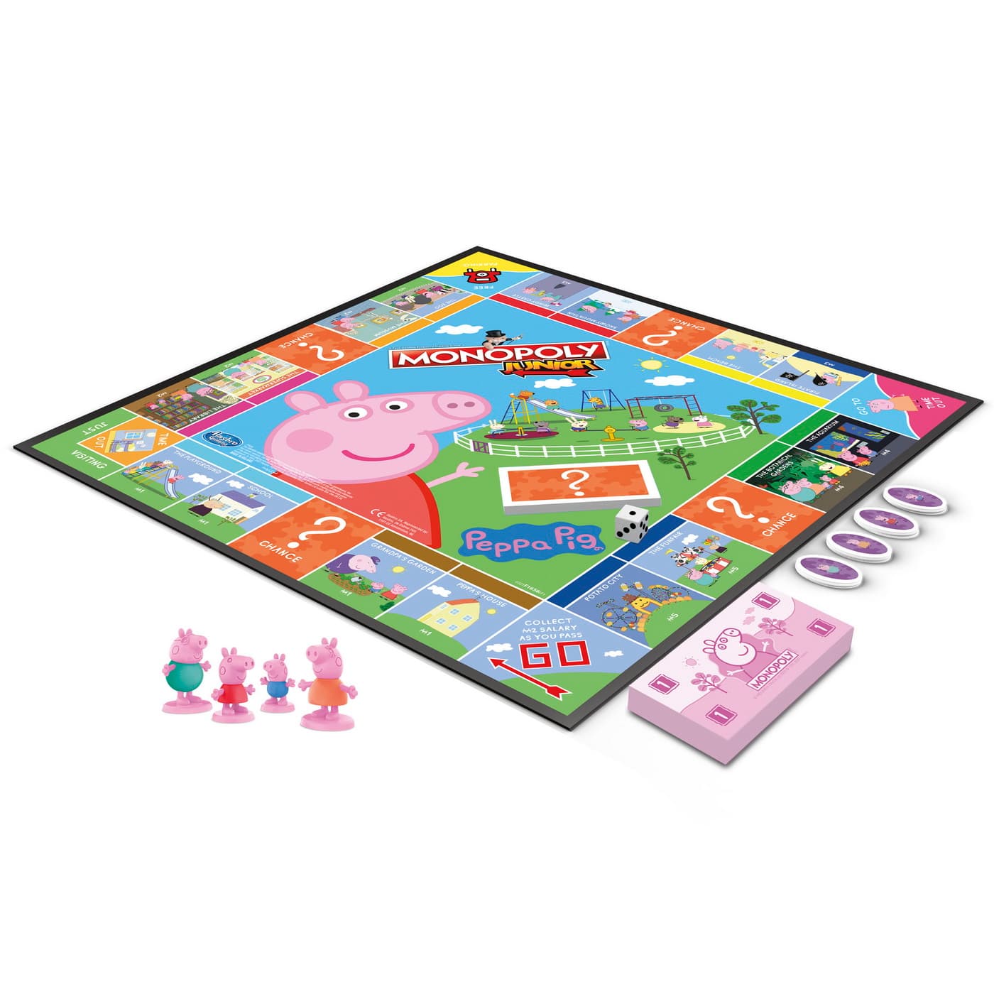 Joc - Monopoly Junior - Peppa Pig (RO) | Hasbro