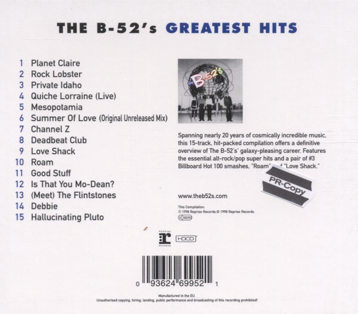 The B-52`s Greatest Hits | The B-52'S