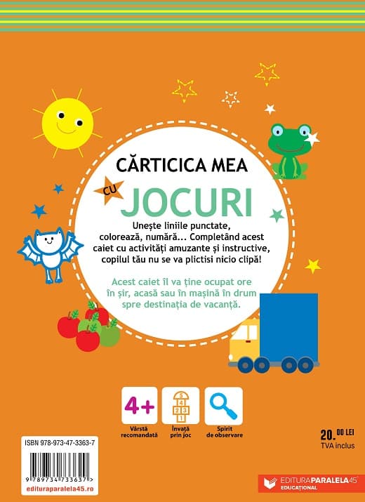 Carticica mea cu jocuri |