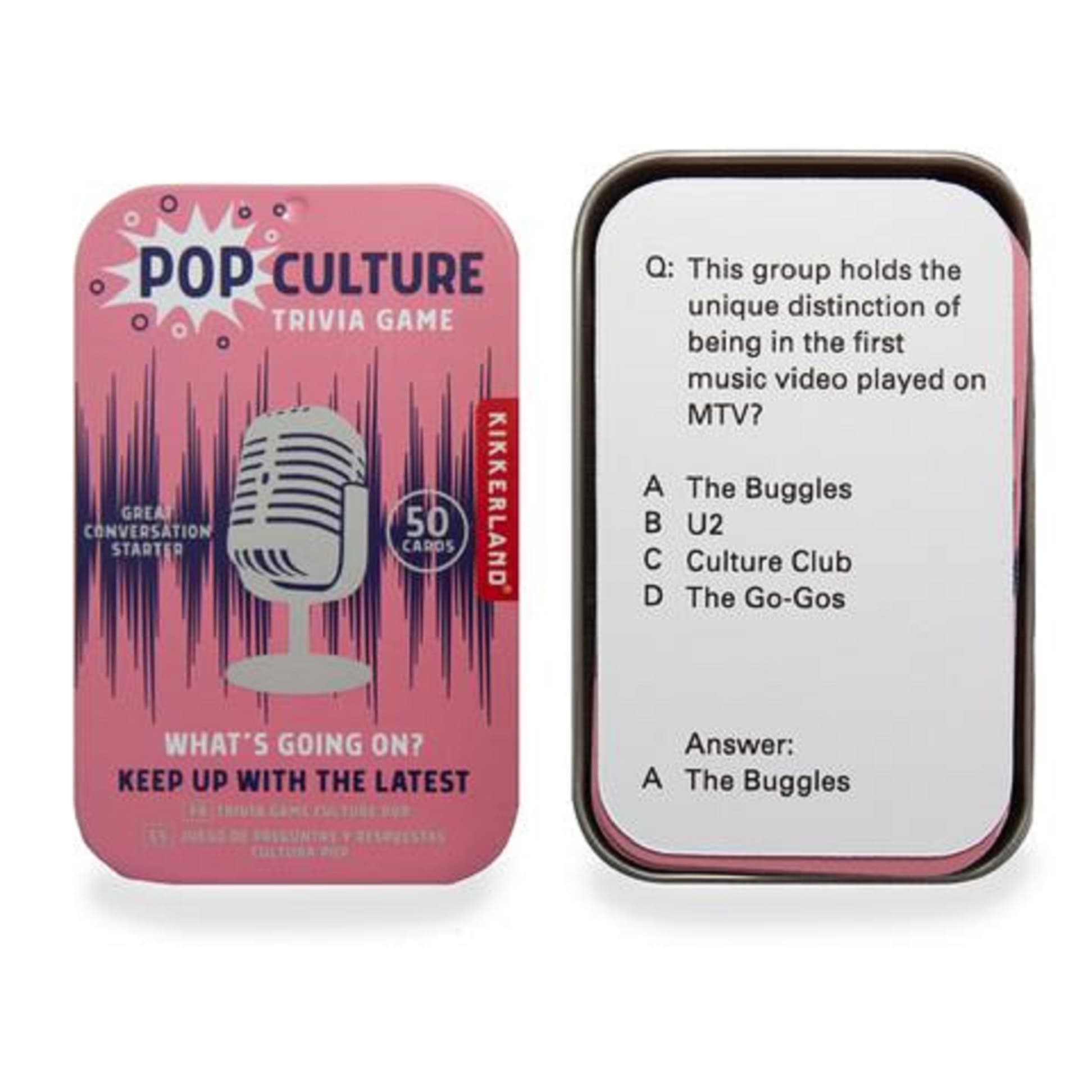 Joc - Culture Pop Trivia | Kikkerland