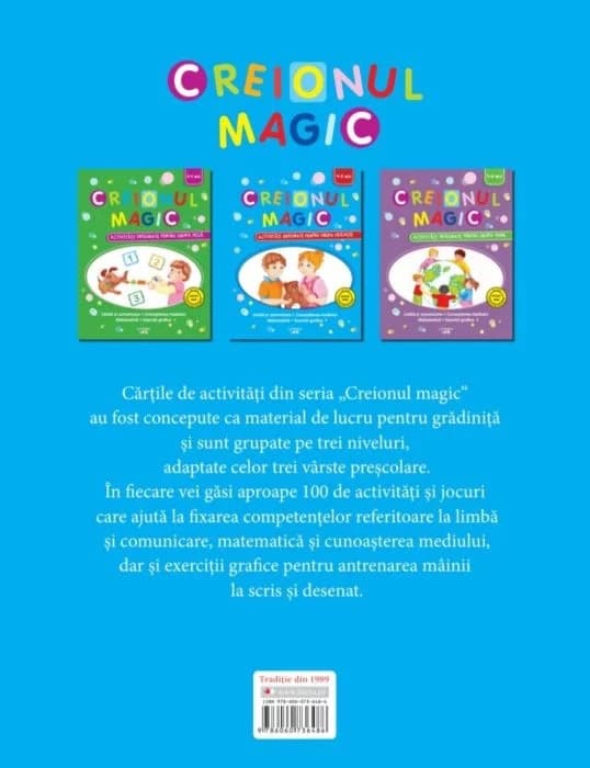 Creionul magic. Activitati integrate pentru grupa mijlocie |