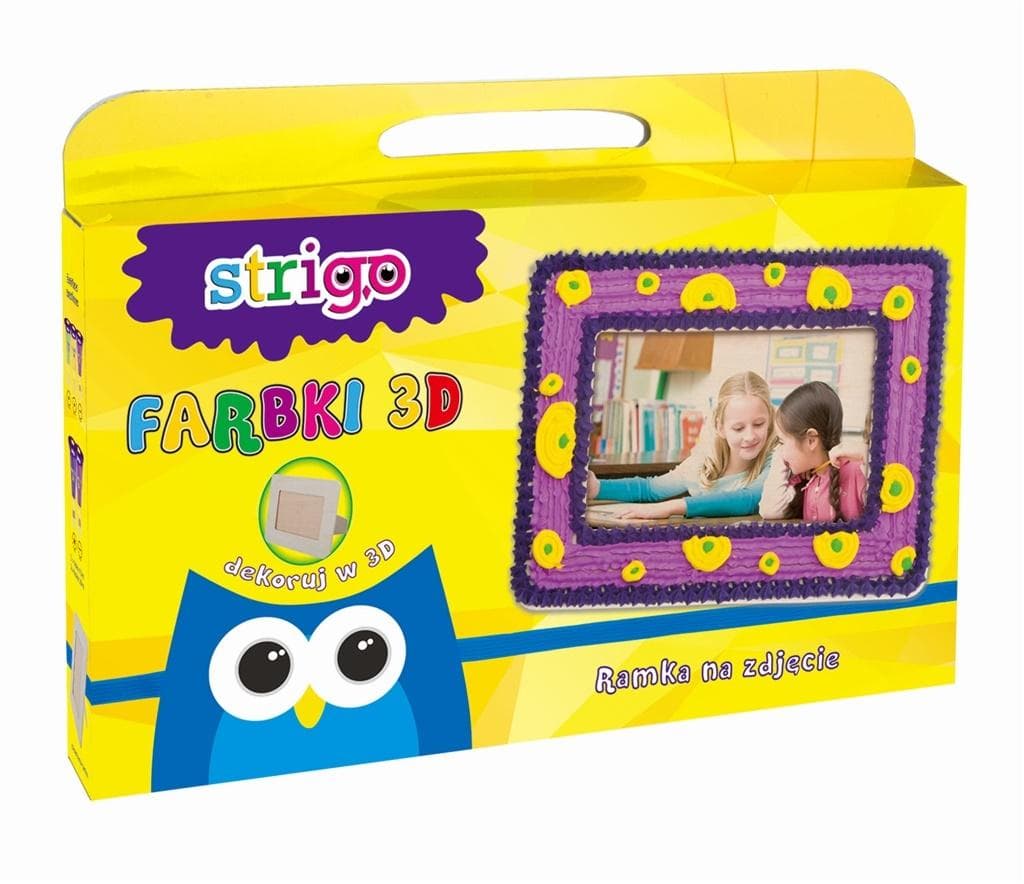 Set creativ - Ramo foto cu vopsea 3D | Strigo