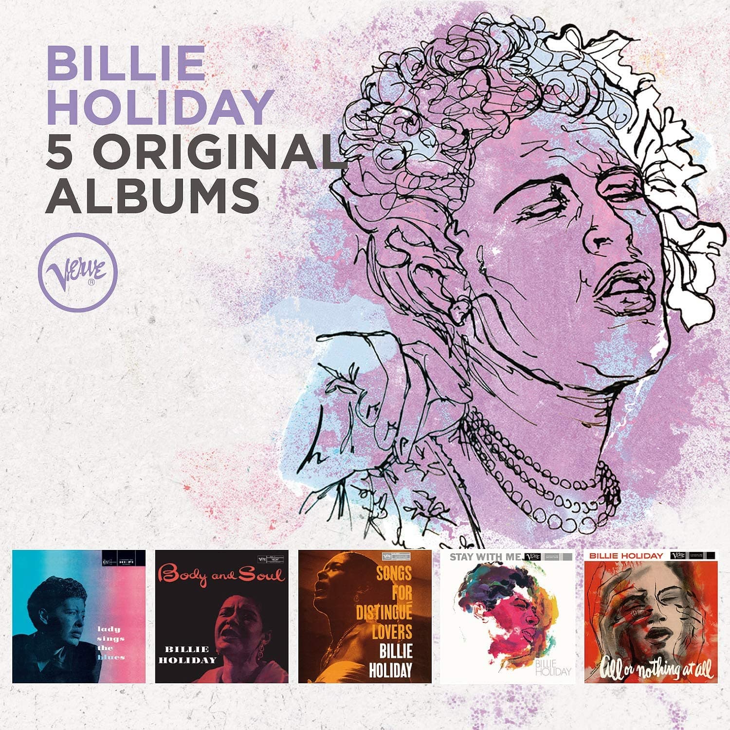 Billie Holiday - 5 Original Albums | Billie Holiday