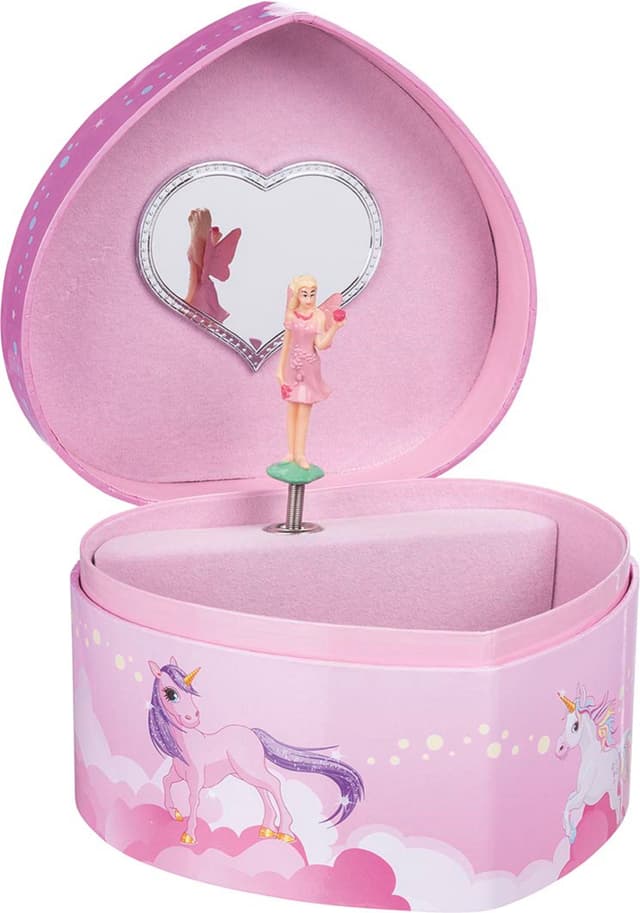 Cutie muzicala - Inimioara cu unicorn | Goki