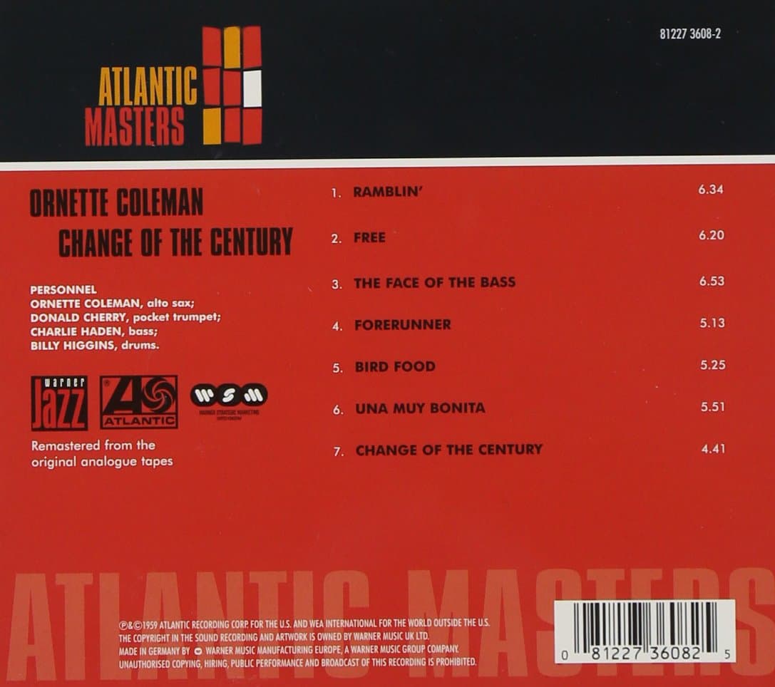 Change Of The Century | Ornette Coleman