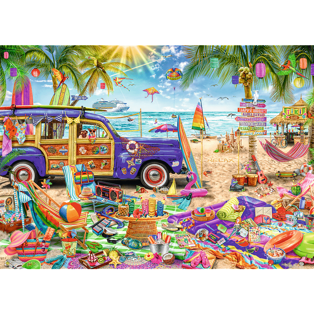 Puzzle 2000 de piese - Tropical Holidays | Trefl
