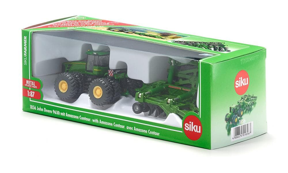 Jucarie - John Deere 9630 with Amazone Centaur | Siku