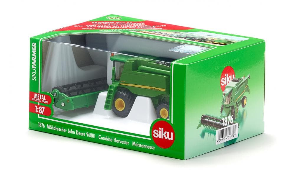 Jucarie - Combine Harvester John Deere 9680i | Siku