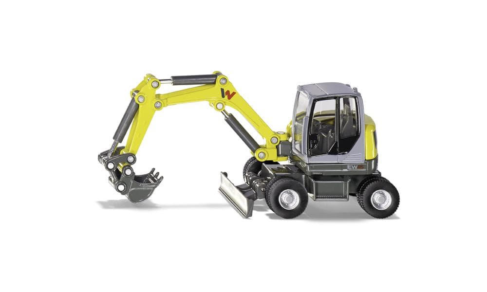 Jucarie - Wacker Neuson EW65 - Mobile Excavator | Siku