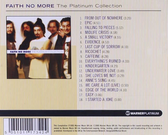 The Platinum Collection | Faith No More