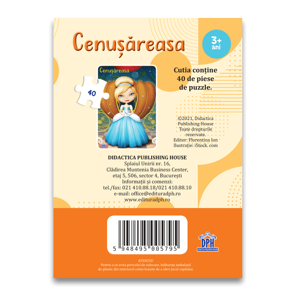 Puzzle: Cenusareasa | Didactica Publishing House