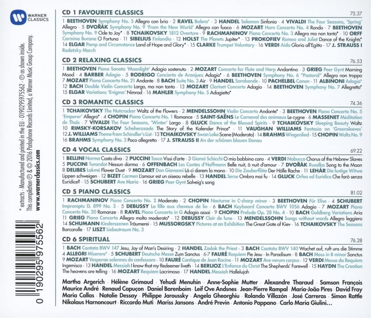 100 Best Classics (Box Set) | Various Artists, Various Artists
