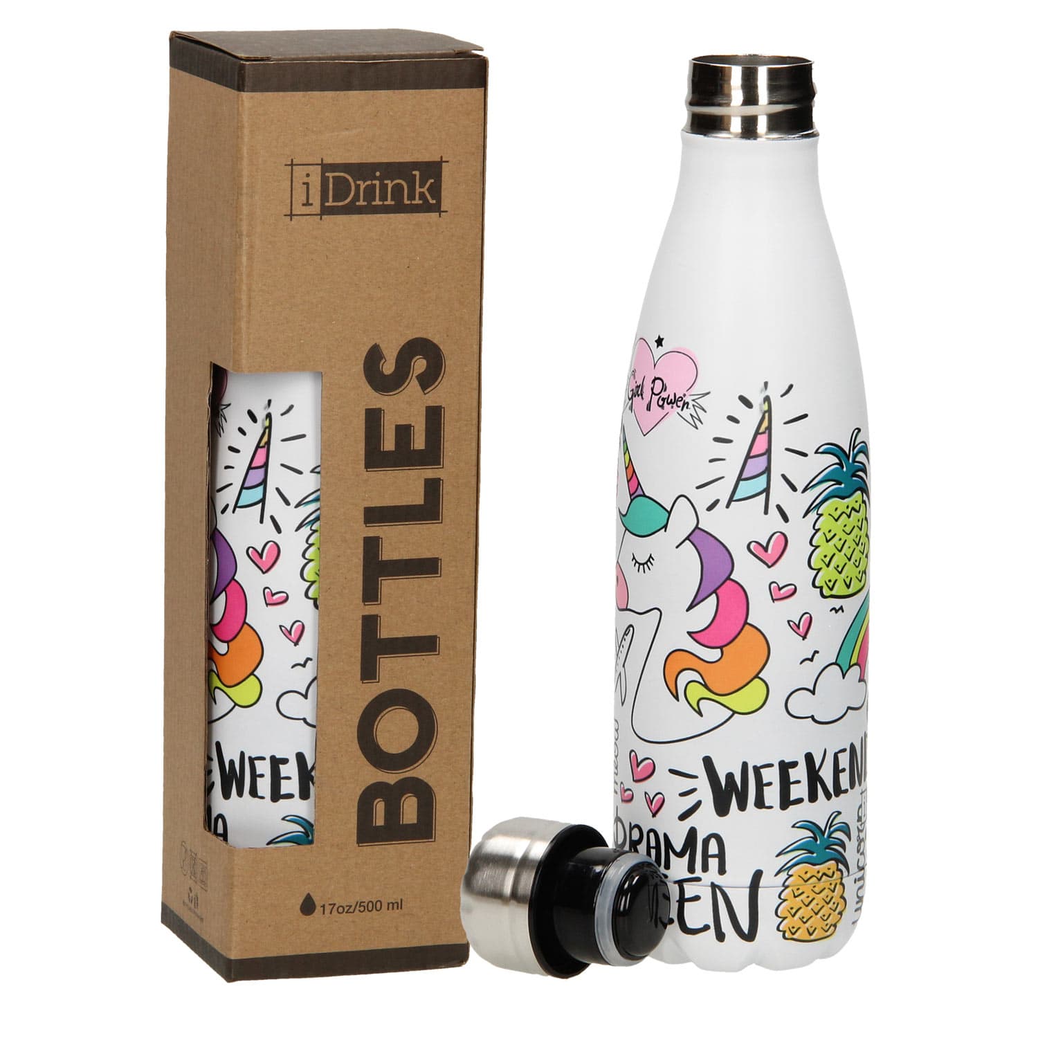 Sticla termoizolanta - Unicorn, 500 ml | Total Juggling