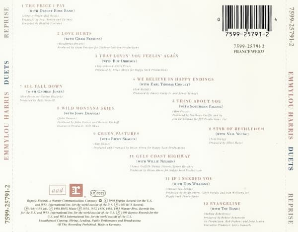 Duets | Emmylou Harris