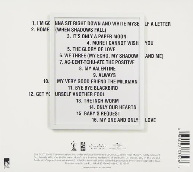 Kisses On The Bottom (Deluxe Edition) | Paul Mccartney