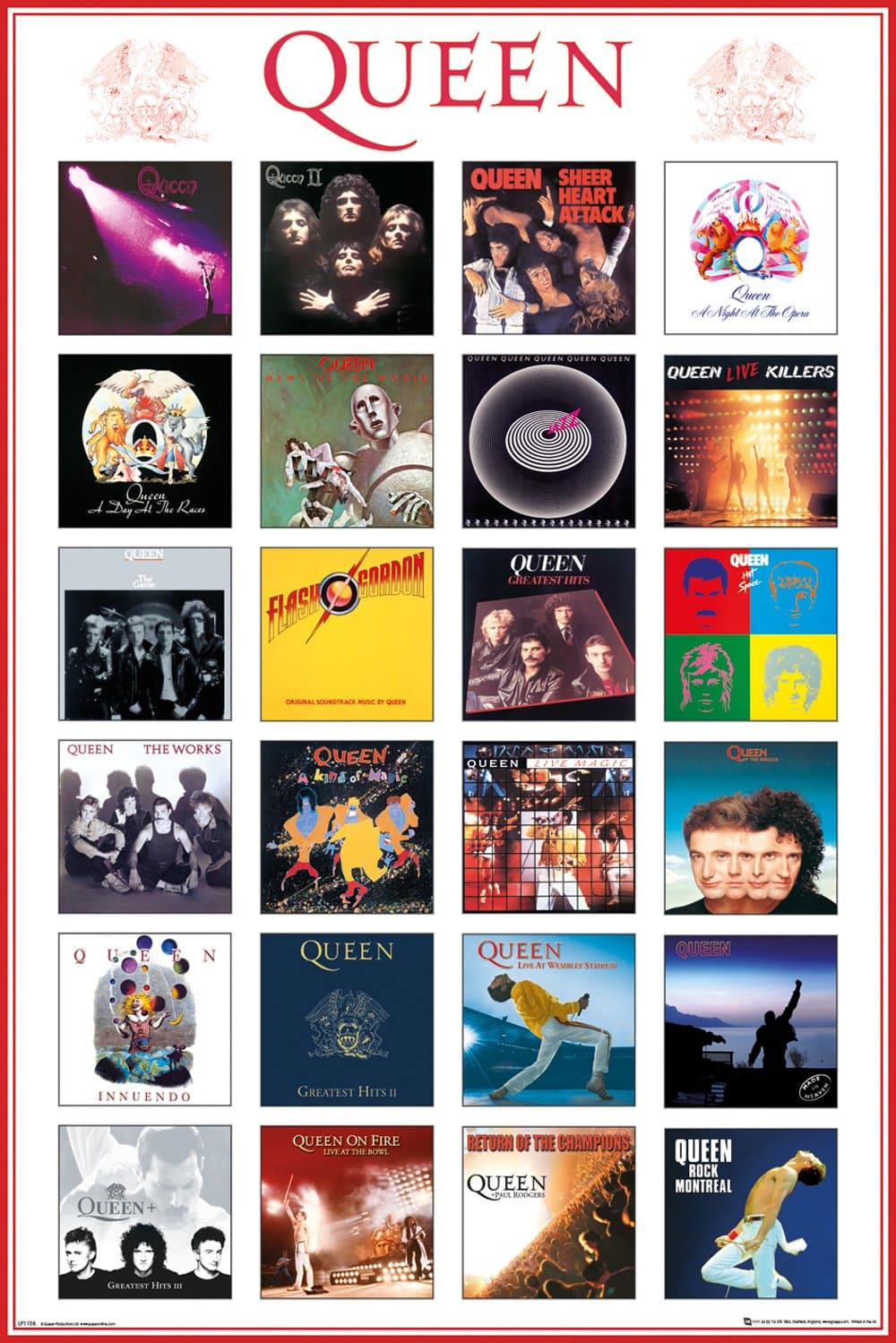 Poster - Queen Covers | GB Eye