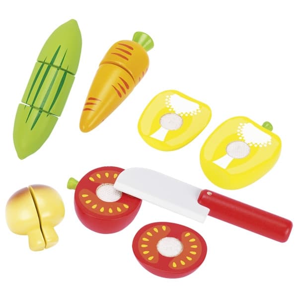 Set joaca - Vegetables with velcro | Goki