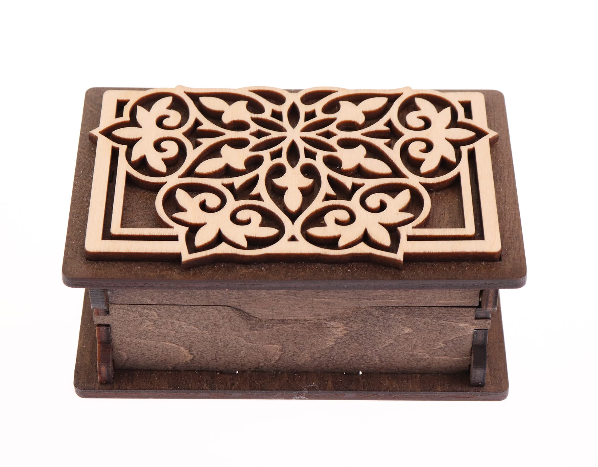 Cutie lemn - Vintaj, 11x4.5x6.5cm | Acrilat WoodBox