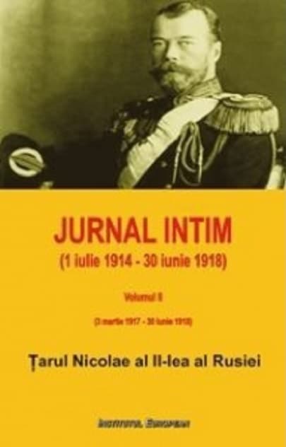Jurnal intim. Volumul II | Nikolai Alexandrovici Romanov