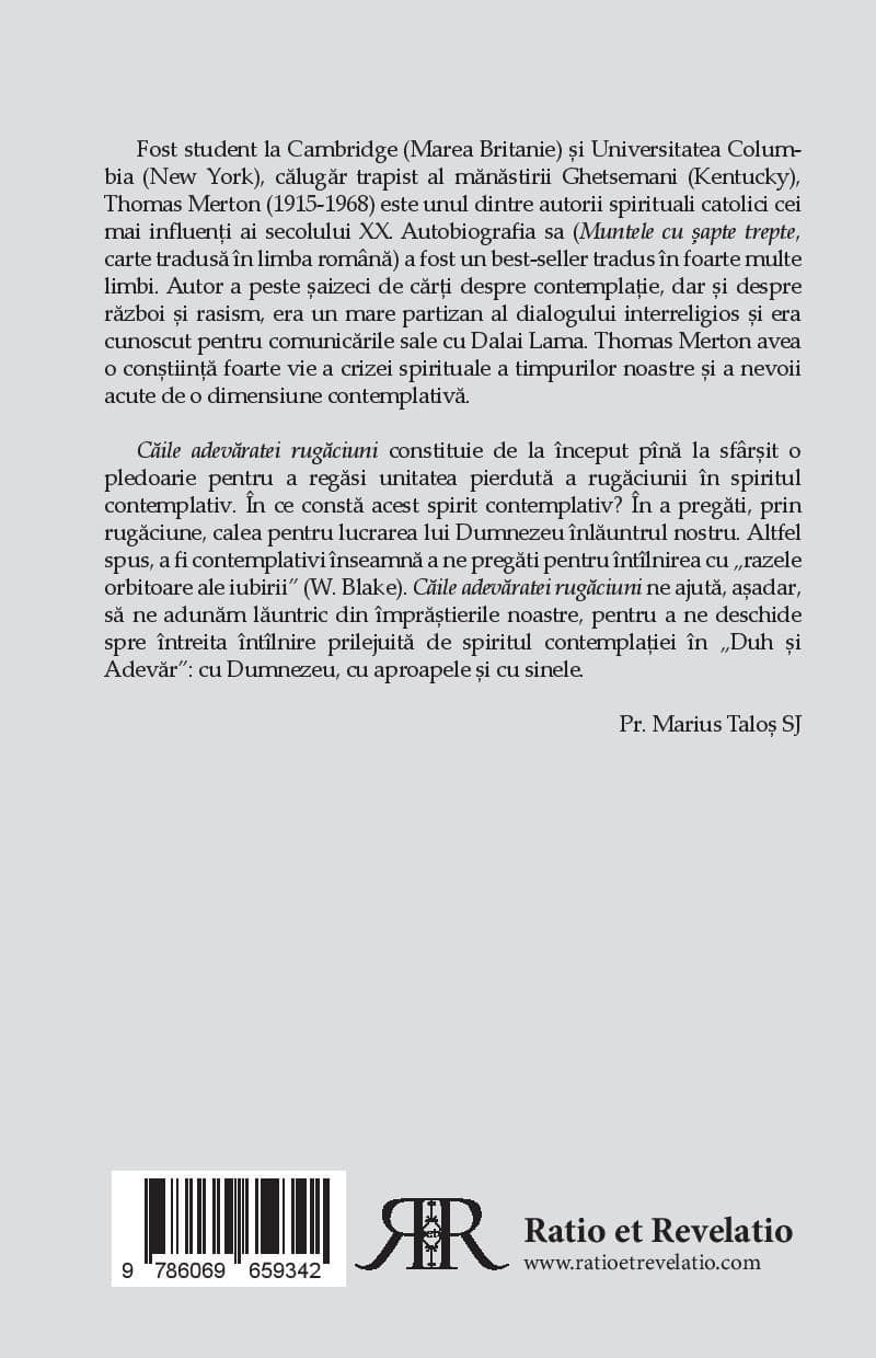 Caile adevaratei rugaciuni | Thomas Merton