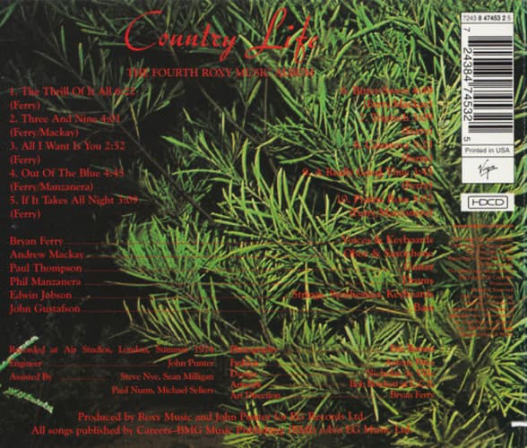 Country Life | Roxy Music