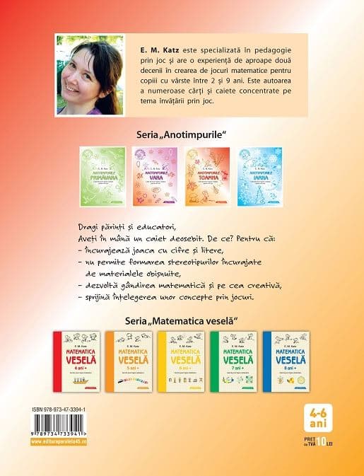 Anotimpurile. Toamna. Caiet de jocuri logico-creative | E.M. Katz
