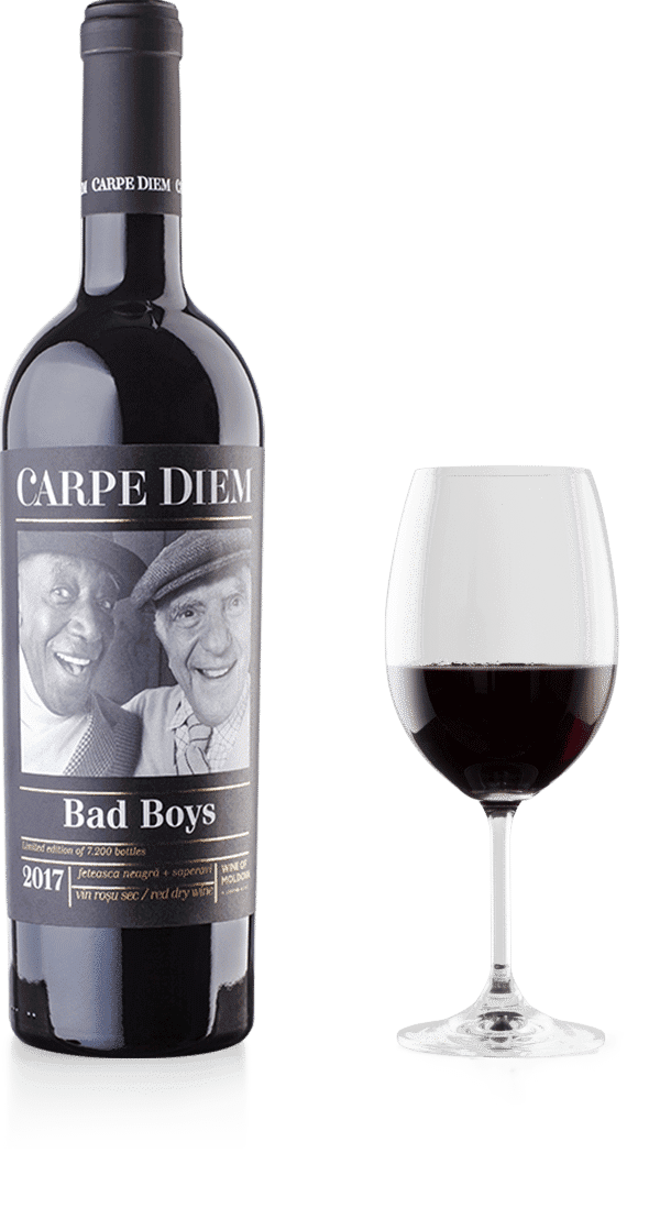 Vin rosu - Carpe Diem Bad Boys, Feteasca Neagra, Saperavi, sec | Carpe Diem