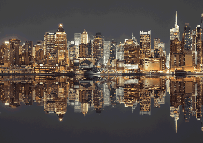 Puzzle 1500 de piese - New York Skyline at Night | Schmidt