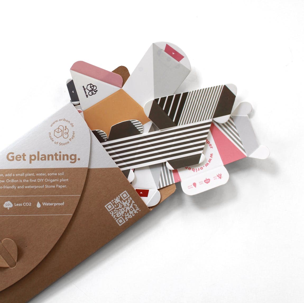 Set ghivece - Origami Plant Pot: Classic | OriBon