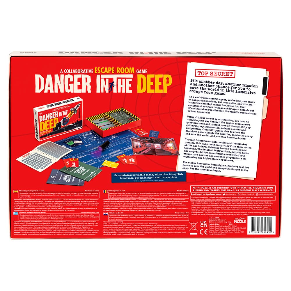 Joc - Danger in the Deep | Professor Puzzle