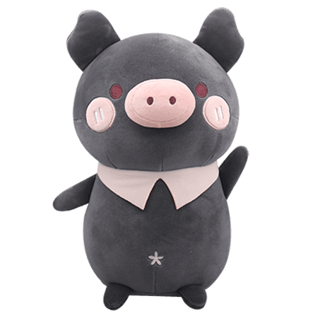 Jucarie de plus - Yabu - Hiru Piglet - Black | Kenji