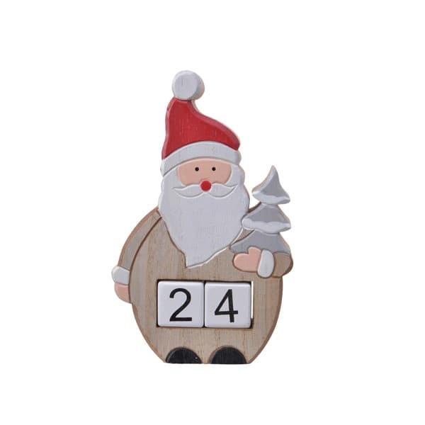 Decoratiune - Advent Calendar - Santa | Kaemingk