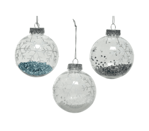 Glob - Shatterproof Transparant Snowflake, mai multe modele | Kaemingk