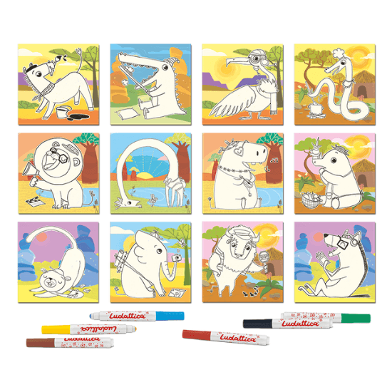 Joc educativ - Crea Dudu: Let's Color | Ludattica