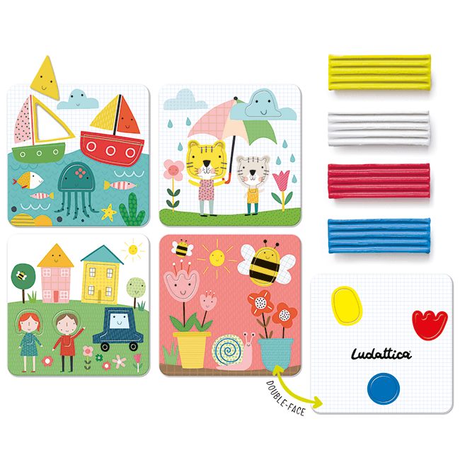 Jucarie creativa - Crea Dudu: Play 3D Modelling Clay | Ludattica