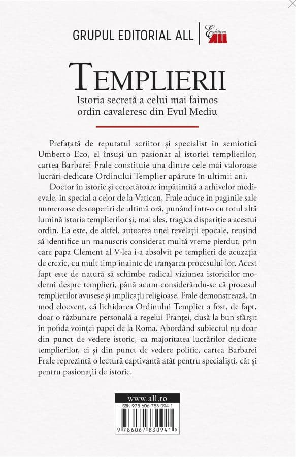 Templierii | Barbara Frale