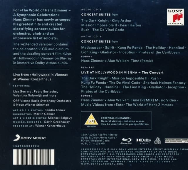 The World Of Hans Zimmer (2xCD+Blu-ray) | Hans Zimmer