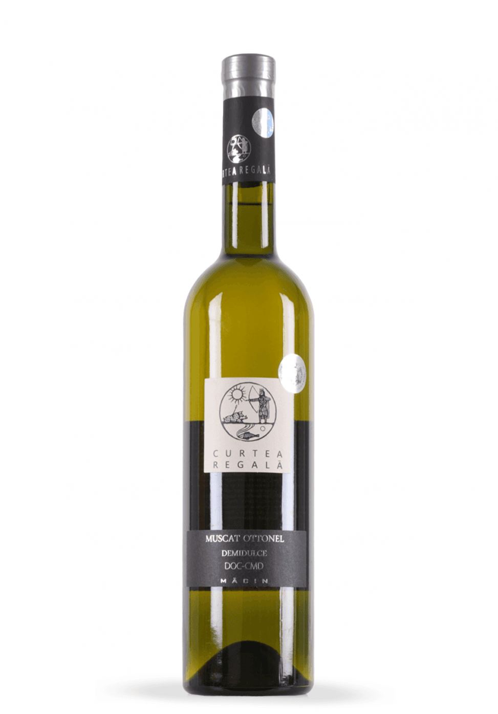 Vin alb - Curtea Regala Muscat Ottonel, demidulce, 2018 | Vinuri de Macin